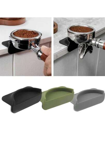 Silicone Espresso Coffee Tampers Mat Press Tampering Holder Corner Mat Non-Slip Pad For 51/54/58mm Portafilters Barista Tools