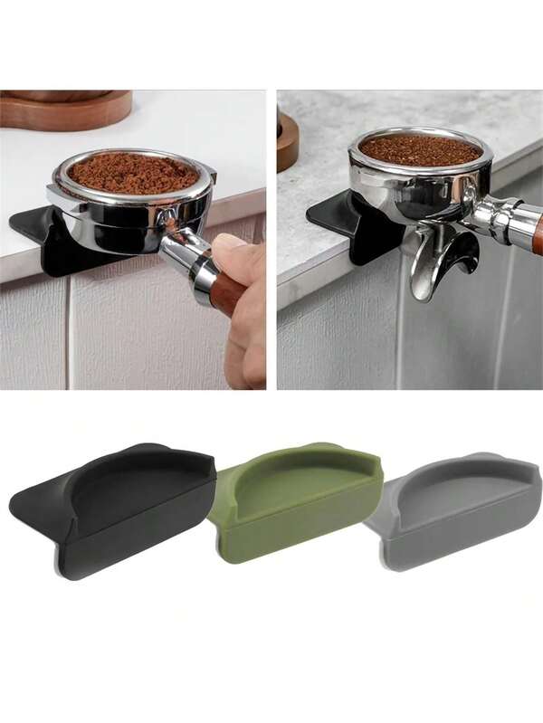 Silicone Espresso Coffee Tampers Mat Press Tampering Holder Corner Mat Non-Slip Pad For 51/54/58mm Portafilters Barista Tools