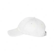 Bio-Washed Chino Twill Cap (White) - Weiss - Übersicht 3