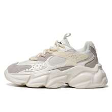 Men's Casual Sports Sneakers For Fall & Winter, Lightweight Anti-Slip Durable Black Elevator Shoes