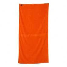Q-Tees Velour Beach Towel - 100% Cotton - (SA8148) - Apricot - View 2