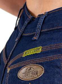 Women's Country Jeans - Dark Wash - View 3