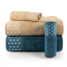 Vivaz 2 Bath And 2 Face Towel Kit 100% Cotton - 水鴨藍 - 查看 2