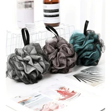 Shower Bath Sponge Large Soft Shower Loofah Body Exfoliating For Men And Women Showering - Black - View 1