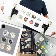 51 件励志名言贴纸、励志文字贴纸、防水乙烯基正能量贴纸，适用于水瓶书籍笔记本电脑、美学贴纸套装圣诞装饰贴纸感恩节礼物 - 彩色 - 查看 8