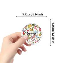 51 件励志名言贴纸、励志文字贴纸、防水乙烯基正能量贴纸，适用于水瓶书籍笔记本电脑、美学贴纸套装圣诞装饰贴纸感恩节礼物 - 彩色 - 查看 2