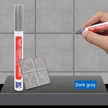 1pc Waterproof Ceramic Tile Grout Marker Pen, White Tile Repair Pen With Anti-Mold Filler, Easy-To-Use Gel Caulk For Bathroom And Kitchen Tiles, Other Material Surface Compatible,Kitchen,Kitchen Items,Food,Cooking,Camping,Vacation,Beach,Room Decor,Organizer,Party,Travel. - one-size - View 14