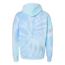 Colortone Tie-Dyed Cloud Fleece Hooded Sweatshirt - 60% Cotton/40% Polyester - (SA11509) - 淺藍色 - 查看 2