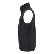 Polar Fleece Vest (Black) - 黑色 - 查看 3
