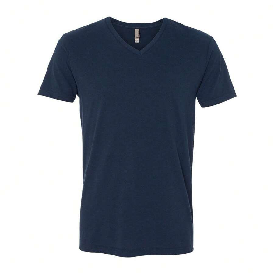 Next Level Unisex Sueded V-Neck T-Shirt - 60% Cotton/40% Polyester ...