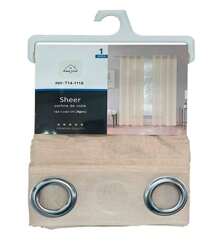 CORTINA VELO TRANSPARENTE - CARAMELO - Ver 2