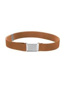 1pc Kids Magnetic Buckle Elastic Waist Belt,Simple & Fashionable Clothing Decor For Wedding, Party, Performance, Suitable For Boys And Girls, Daily Wear, Holiday & Birthday Gift