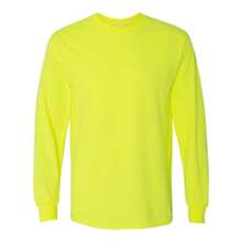 Gildan Heavy Cotton Long Sleeve T-Shirt - (SA94) - 綠色 - 查看 1