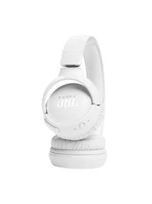 JBL TUNE520BT 蓝牙耳机 无线通话降噪耳机 耳机 57 小时电池寿命 蓝牙 5.3 - 白色 - 白色 - 查看 3