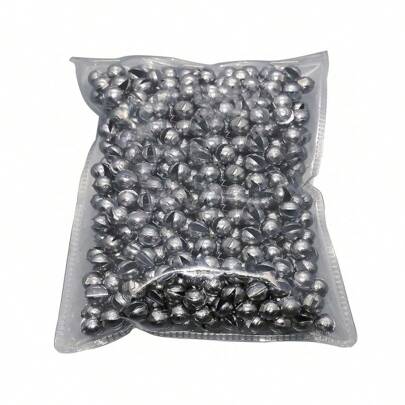 100PCS Fishing Weights Sinkers - Premium Split ShotFishing Weights Sinkers - Round Removable Fishing Sinkers - 5Sizes