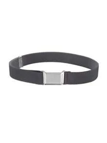 1pc Kids Magnetic Buckle Elastic Waist Belt,Simple & Fashionable Clothing Decor For Wedding, Party, Performance, Suitable For Boys And Girls, Daily Wear, Holiday & Birthday Gift