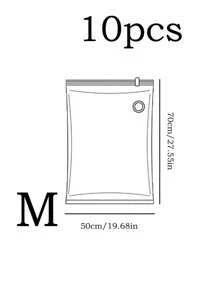 20pcs/1pc Transparent Vacuum Storage Bags, Travel Compression Bags, Holiday Clothes Vacuum Bags, Stackable Vacuum Compressed Bags Decor, Room Decor, Decorations, Decorations, Decor, Storage, Organizer Dress Pants Shoes Jeans Boots Skirtbedroom,Organizer,Organiser,Home Storage,White T Shirt Women,Black Pants Women,Ladies Winter Clothes,Dress,Winter Clothes For Ladies,Elegant Woman Dresses,White Shirt For Ladies,Long Sleeve,White Jumpsuit For Women,Spring Dresses For Women,Spring Outfits For Women,Spring,Spring Clothes,Minimalist,Summer Tops - Multicolor - View 26