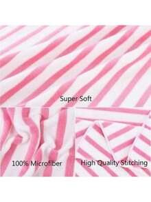 6/2 Pack Extra Large Beach Towel Cabana Striped Blue Wholesale Lot Towels Set - 2 Pack Coffee - View 11