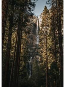 1pc Đẹp Rừng Xanh Đậm Sương Mù Núi Phong Cảnh Phong Cảnh Thiên Nhiên Poster Tranh Canvas Nghệ Thuật Treo Tường Hình Ảnh Trang Trí Phòng Nhà Không Có Khung - Nhiều màu - Xem 10