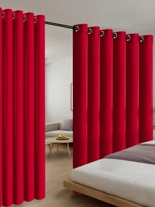 1 件经典风格遮光隔断窗帘 - 隔音隐私索环顶板 - 高精度平纹涤纶，适用于卧室露台门 - 四季无绳田园主题窗帘，适用于卧室和客厅的窗帘