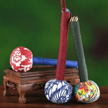 DIY 艾草生活锤，中药制成的健康按摩锤，手动锤式按摩器，全身按摩锤，背痛按摩锤，缓解疲劳，适用于颈部、背部、肩部、腰部、腿部、关节 - 草药填充，轻松敲击放松工具，学校，返校，旅行，旅行必需品，家庭必需品，水疗，按摩工具，按摩，按摩器，水疗