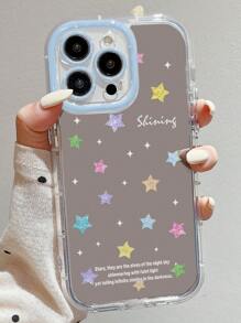1 件 iPhone11 12 13 14PROMAX 15 16proamx 手机壳，奶油色闪亮镜面 - 祝你幸福防水防震防摔防刮 - 彩色 - 查看 4