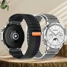 Dây đeo bằng nylon 20mm 22mm tương thích với Samsung Galaxy Watch 7 6 5 4 40mm 44mm 6Classic 47 Band Correas tương thích với vòng đeo tay Redmi Watch 3Active/Lite - 22mm - Xem 1