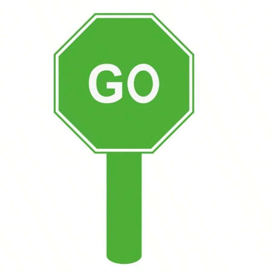 Sanrio Student Warning Card Prop Stop Hand Up Card Go Teacher