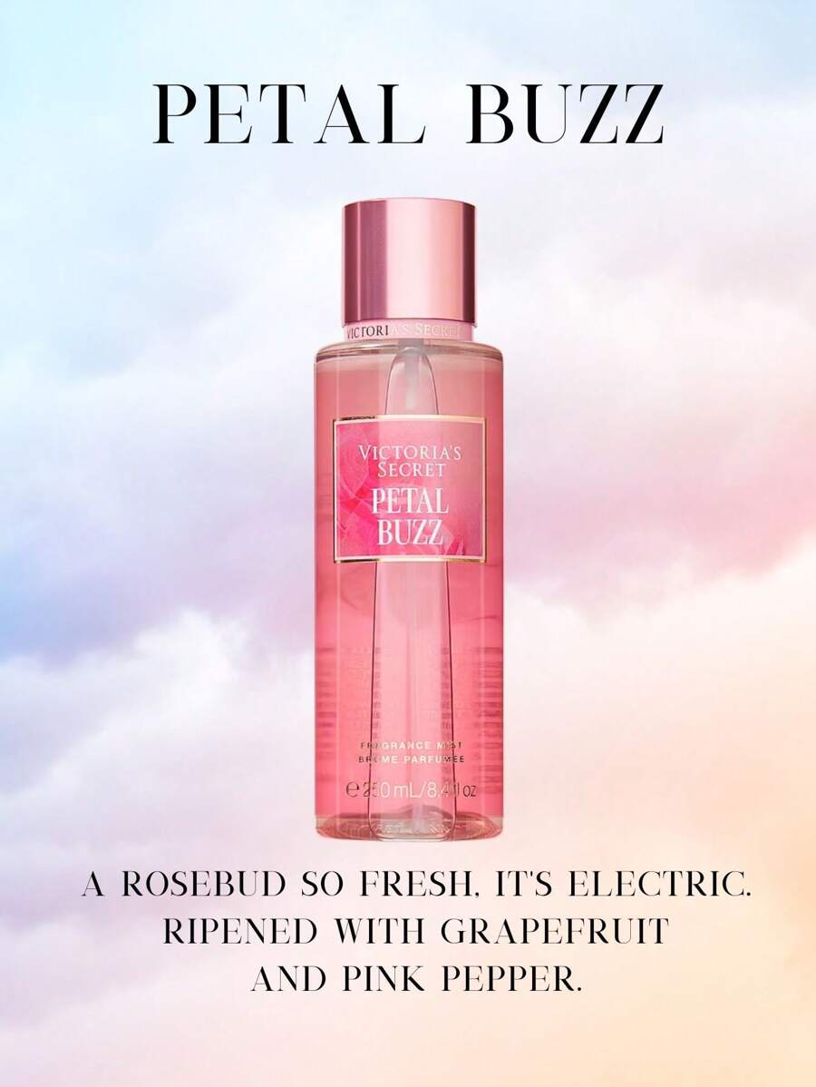 Victoria's Secret VS Body Mist Fragrance Pink Perfume - 花瓣嗡嗡聲 - 查看 1
