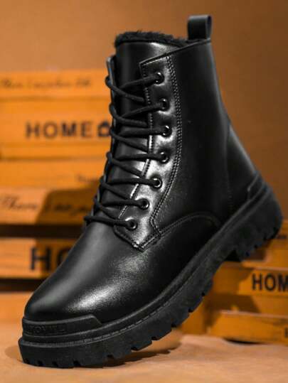 Winter Men Shoes Warm Lining Snow Boots Sports Ankle Boots
