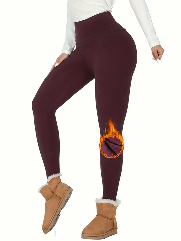 Leggings décontractés élastiques pour femmes, faits de tissu pour le yoga et l'entraînement