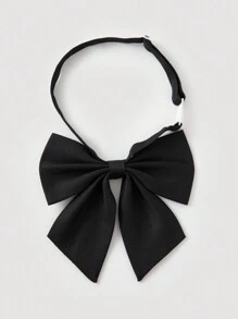 1pc Solid Color Elegant Bow Tie Collar Valentine Day Men Necktie - Solid Color - View 7