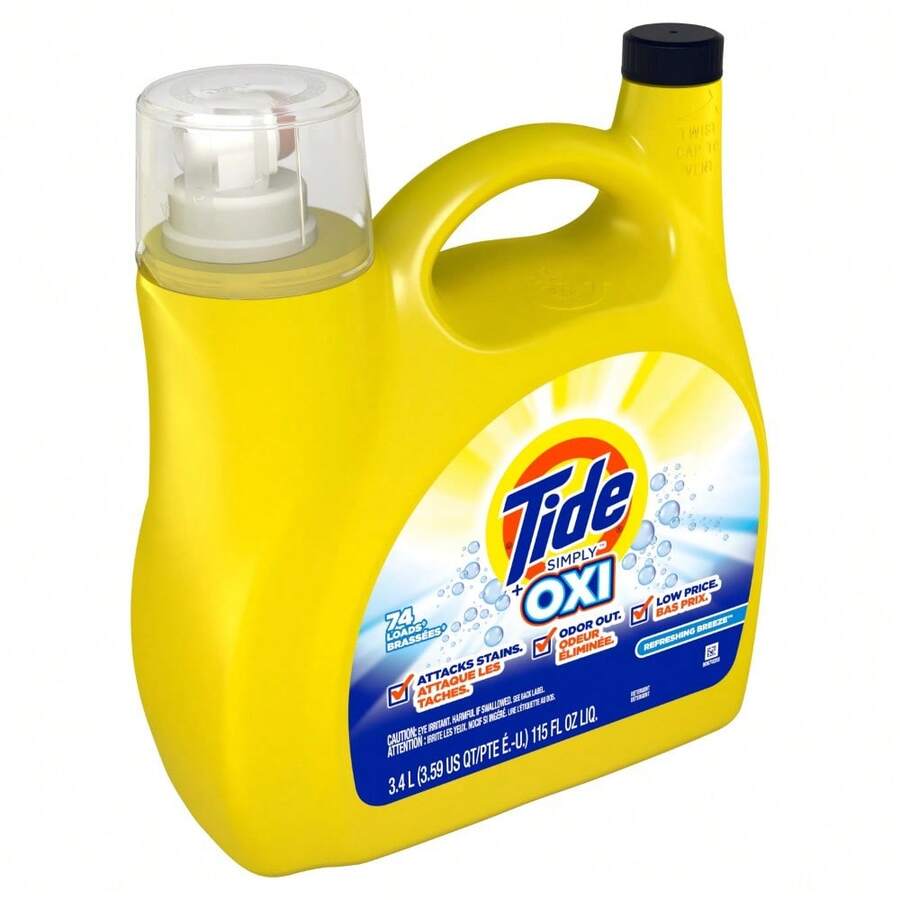 Liquid Laundry Detergent Is Twice As Effective Against Stains And Odors