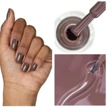 Kit 4 Esmaltes Risque Tons de Marrons e Nude Hipoalergênico