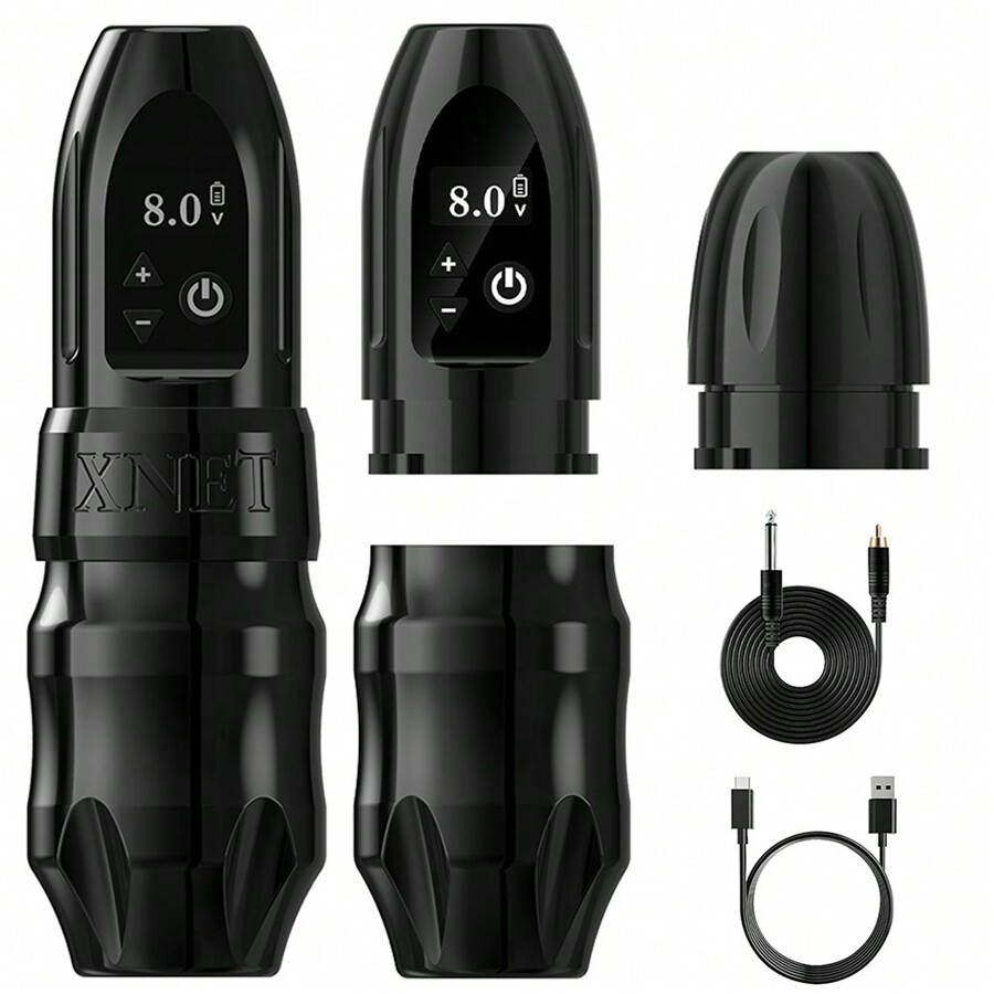 Xnet Titan 2024 Wireless Tattoo Machine Rotary Pen With Extra 38mm Grip ...