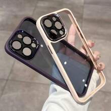 1个豪华防震紫色手机壳，兼容苹果17 Air、16e、15 Pro、14 Plus、13、12、11 Pro Max以及三星Galaxy S25 Ultra Plus、A55、A15 - 紫色 - 查看 9