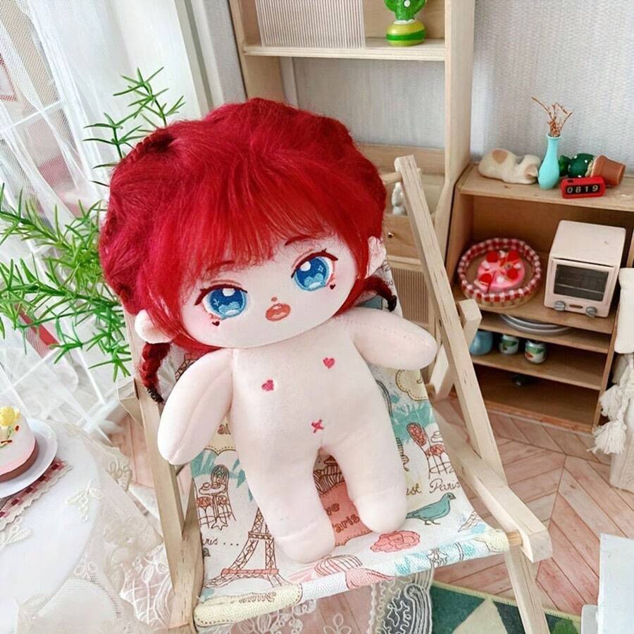 1pc Cute Fluffy Doll (Without Clothes) SHEIN USA