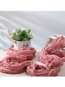 10 chiếc khăn trải bàn vải phô mai - Khăn trải bàn phong cách đồng quê cho tiệc cưới, Giáng sinh, trang trí nhà hàng, tiệc sinh nhật - Nhiều màu - Xem 10