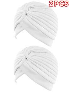 睡眠保護帽,可調整佩戴的護髮帽,配內裡的天然護士帽,適用於女士禿頭、化療帽、鬆緊頭巾、多功能頭巾和禿髮保暖帽 - 彩色 - 查看 19