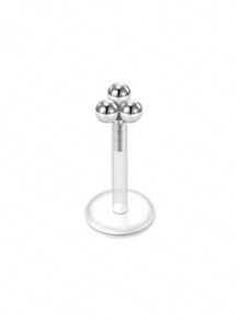 CIZME 1/22 PCS 16G Nhẫn môi Đồ trang sức Labret Nhẫn môi Monroe Đồ trang sức xỏ khuyên bằng rắn cắn Medusa Thép phẫu thuật Conch Tragus Xoắn ốc phía trước Sụn Bông tai Đinh tán Đồ trang sức xỏ khuyên cho phụ nữ Bạc - Bạc - Xem 18