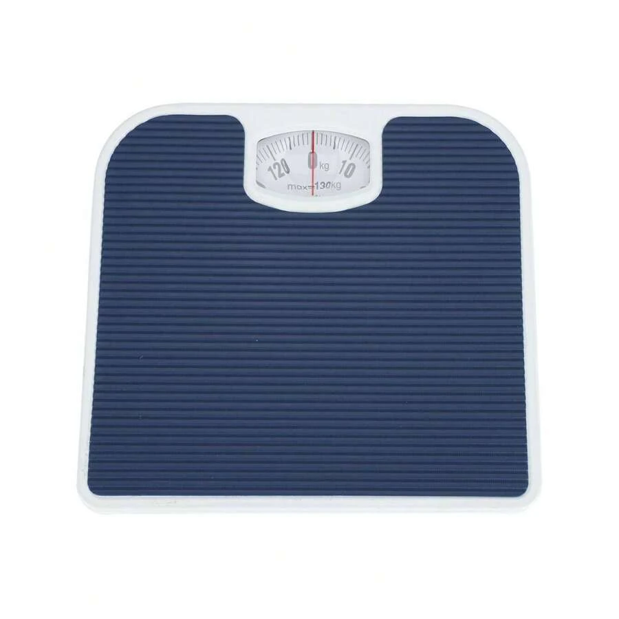 浴室秤体重秤人体秤精准机械表盘白色蓝色130公斤浴室装饰夏季返校