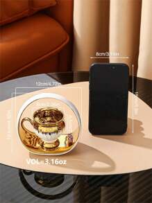 1 套陶瓷咖啡杯和碟，适用于家庭、厨房、餐厅、客厅，用于盛放茶、咖啡、牛奶、果汁，适用于户外、婚礼、派对、礼物、生日