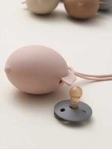 1 Stück Silikon Schnuller Halter Etui für Baby, lemon-förmiges, süßes tragbares Schnuller Aufbewahrungscase - 1 STÜCK - Übersicht 8