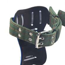 Tree Pole Climbing Spike Set Safety Belt Straps Portable For Outdoor Fruit Pick - Black - View 10