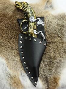 1 chiếc Túi đựng súng bằng da thuần chay cho thắt lưng thời trung cổ Viking Phục hưng Larp Steampunk Cướp biển Súng lục Bao da Flintlock Lễ hội Đạo cụ hóa trang ngoài trời Halloween - Nhiều màu - Xem 4