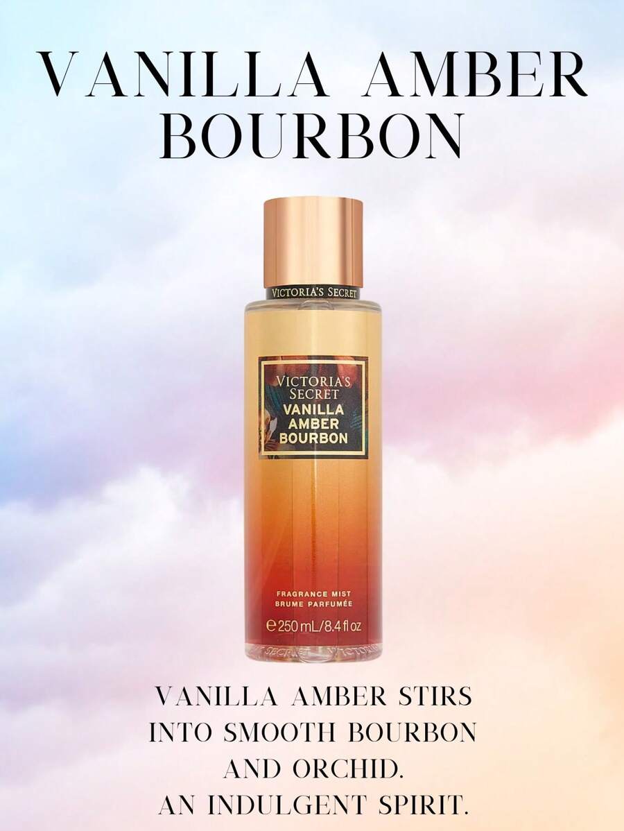 Victoria's Secret VS Body Mist Fragrance Pink Perfume - 香草琥珀波本威士忌 - 查看 1