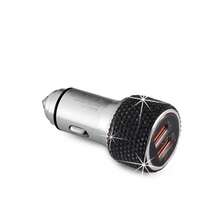 Cargador de coche universal con decoración de strass, carga automática a través del puerto USB - Unitalla - Ver 8