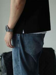 Basic UNISEX POLO Shirt For Men And Women - Negro - Ver 3