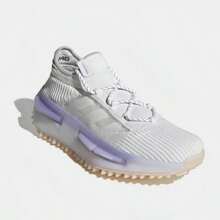 Adidas NMD S1 Boost 男士城市公路跑鞋 - 白色 - 查看 10