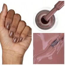 Kit 4 Esmaltes Risque Tons de Marrons e Nude Hipoalergênico